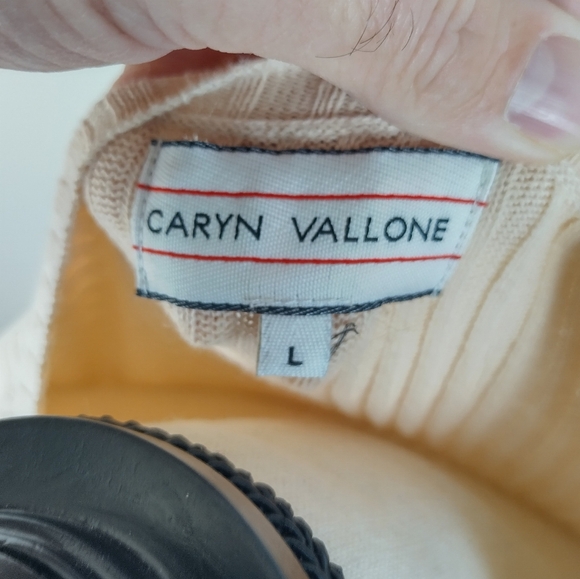 Women's Top Long Sleeve By Caryn Vallone Size Large Form Fitting Casual Wear - Picture 10 of 14